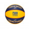 SPALDING TF-33 GOLD - YELLOW/BLUE 2021 COMPOSITE BASKETBALL (SIZE 6 WEIGHT 7)